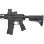 GUNFIGHTER PISTOL GRIP MOD.2 FOR AEG AR-15/M4 - BLACK [BATTLEAXE]