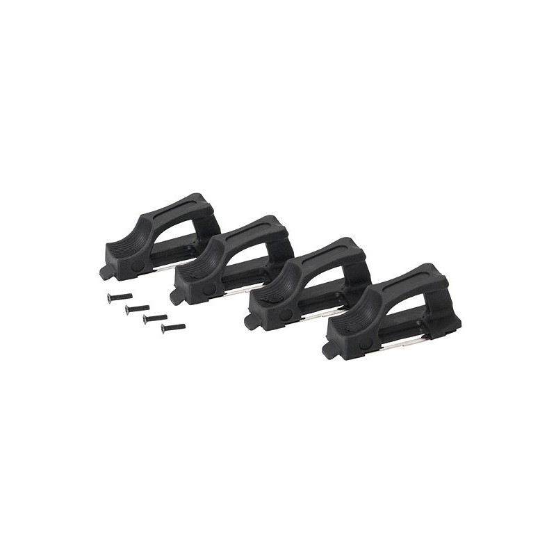 set di 4 estrazioni rapide ergonomiche 5.56- black