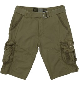 BERMUDA VINTAGE PREWASH-OLIVE GREEN[MILTEC]