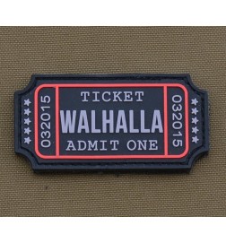 PVC PATCH 'VALHALLA TICKET' WALHALLA