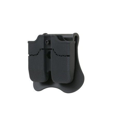 HIGH-TECH POLYMER MAGAZINE POUCH FOR 1911 SINGLE STACK - BLACK [CYTAC]
