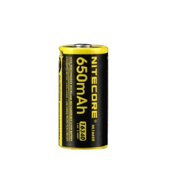 BATTERIA RICARICABILE 16340 (CR 123) 650 mAh [ NITECORE]