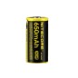 BATTERIA RICARICABILE USB 16340 (CR 123) 650 mAh - NITECORE