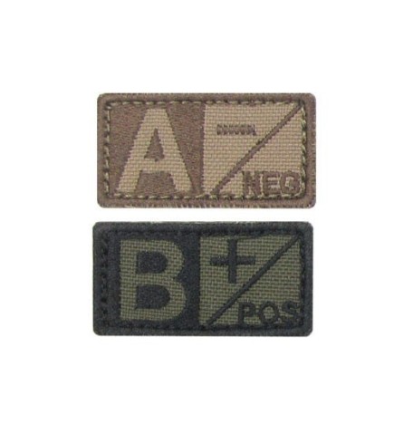 GRUPPO SANGUIGNO 
 Bloodtype patch AB - NEG