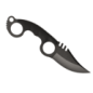 NECK KNIFE FODERO RIGIDO - BLACK [ CLAWGEAR ]