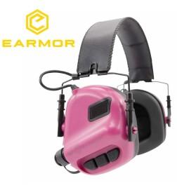M31 MOD. 3 Electronic Hearing Protector - PINK [ Earmor ]