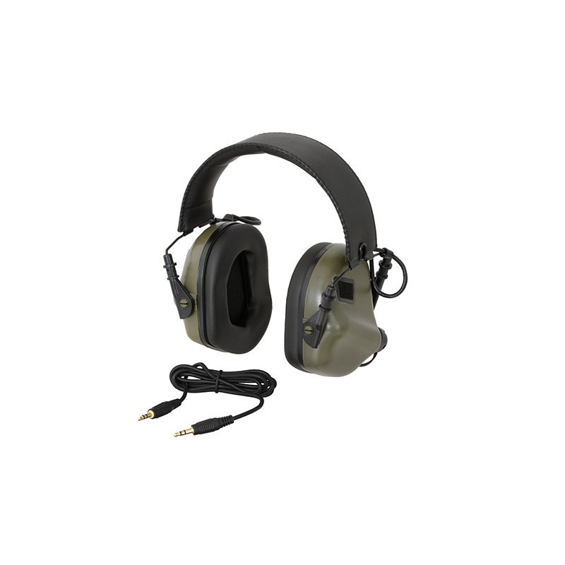 M31 MOD. 3 Electronic Hearing Protector - OLIVE  [ Earmor ]