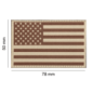 USA Flag Patch - DESERT  [ CLAWGEAR ]