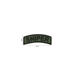 PVC PATCH SNIPER - OD/BLACK [ JTG ]
