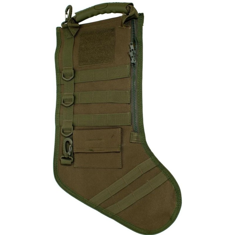CHRISTMAS TACTICAL STOCKING - OLIVE