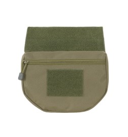 DROP DOWN UTILITY POUCH FOR PLATE CARRIER - MOD. 2 - OLIVE [ 8 FIELDS ]