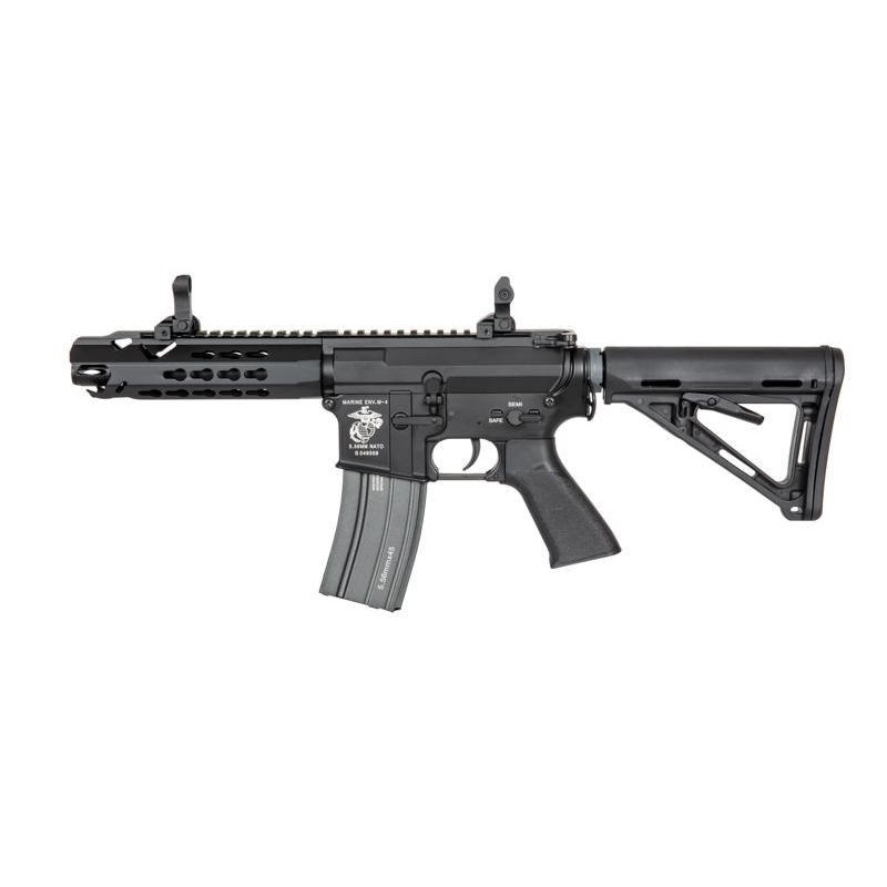 SA-B121 Carbine Replica -  FULL METAL -   BLACK [SPECNA ARMS]