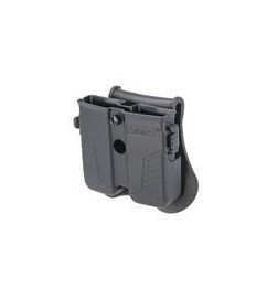 UNIVERSAL DOUBLE MAGAZINE POUCH - BLACK [ CYTAC ]