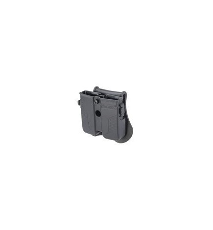 UNIVERSAL DOUBLE MAGAZINE POUCH - BLACK - CYTAC 