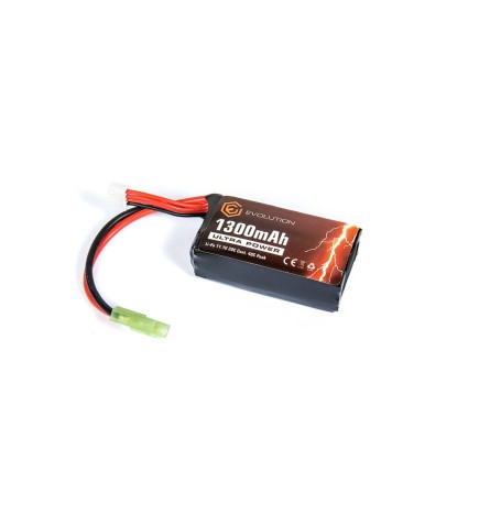 LI-PO ULTRA POWER 11.1V 1300MAH 20C - 40C PEAK [EVOLUTIO AIRSOFT]