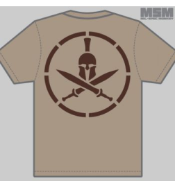Spartan T-Shirt Dusty Brown