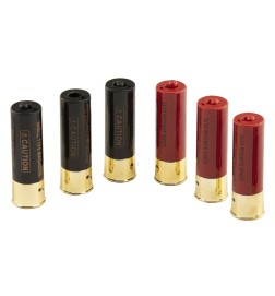 Cartucce per Shotgun 30bb (6pz) - BLACK/RED [ BO/FABARM ]