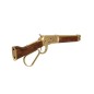 1873 REAL WOOD RIFLE REPLICA - GOLD