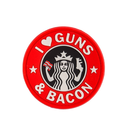 PATCH GUNS & BACON PVC - JTG