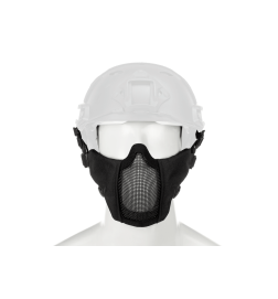 KOMBAT UK faccia Completa Maschera Teschio Maglia Airsoft schermaglia con Occhiali Protezione degli occhi 