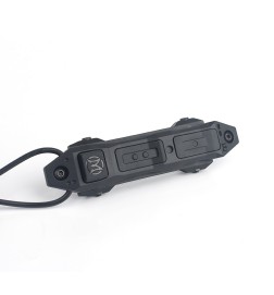 REMOTO TACTICAL DUAL FUNCTION TAPE SWITCH WITH LOCK 3.5mm ATTACCO RIS - BLACK [ WADSN ]