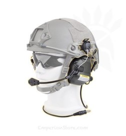 M32H TACTICAL COMUNICATION HERAING PROTECTOR FAST - GREY [ EARMOR ]