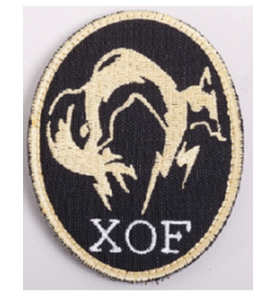 PATCH XOF METAL GEAR SOLID
