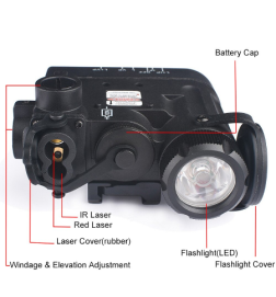 DBAL-eMKII ILLUMINATOR LASER MODULE GREEN + IR [ WADSN ]