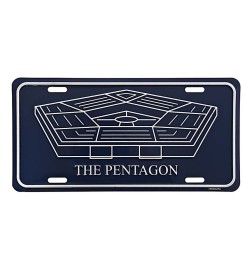 Targa in Alluminio "The Pentagon "