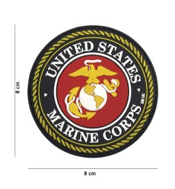PATCH PVC  "UNITED STATES MARINE CORPS"