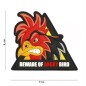 PATCH PVC - BEWARE OF ANGRY BIRD