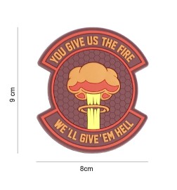 PATCH PVC - WE GIVE 'EM HELL