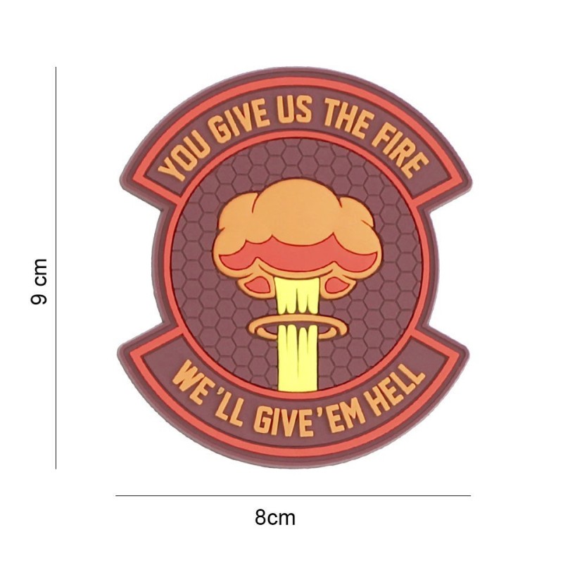 PATCH PVC - WE GIVE 'EM HELL