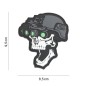 PATCH PVC - NIGHT VISION SKULL