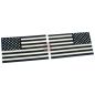USA FLAG Reflective PVC IR Patch Set (DARK)