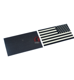 USA FLAG Reflective PVC IR Patch Set (DARK)