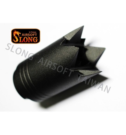 Spegnifiamma Window Breeze Type A - BLACK - SLONG AIRSOFT