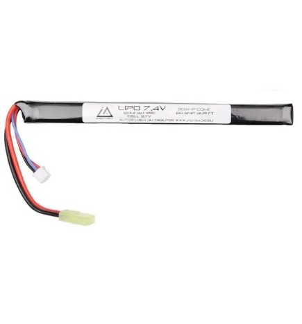 LI-PO 1300mAh 7.4 Volt 25C - Attacco Tamiya - Impact Arms