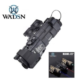 MAWL C1 + Visible LED + IR LED + Green- Metal Version- WADSN