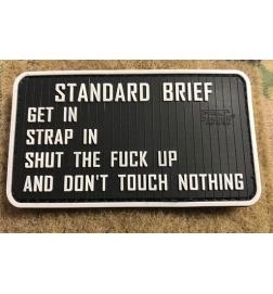 PATCH PVC "STANDARD BRIEFING"