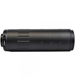 AAC Silenziatore sgancio rapido 111mm con spegnifiamma - 14mmCCW - nero - BD