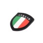 Patch PVC ITALIA scudetto con velcro