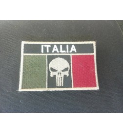 Patch ITALIA Punisher Black