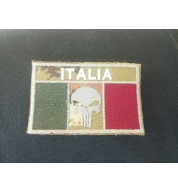 Patch ITALIA Punisher Vegetato