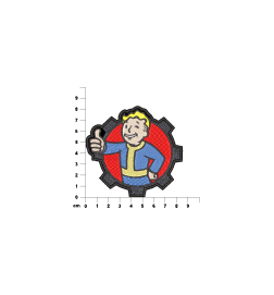 PATCH RICAMATA VAULT BOY