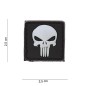 PATCH PVC Punisher - PICCOLA QUADRATA