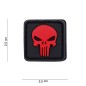 PATCH PVC Punisher - PICCOLA QUADRATA