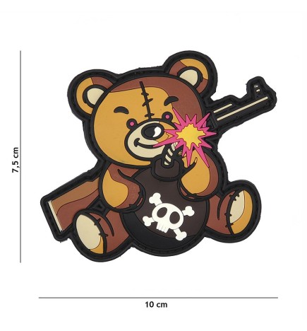 PATCH PVC TEDDY TERRORE