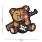 PATCH PVC TEDDY TERRORE