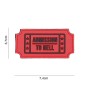 PATCH PVC TICKET INGRESSO INFERNO